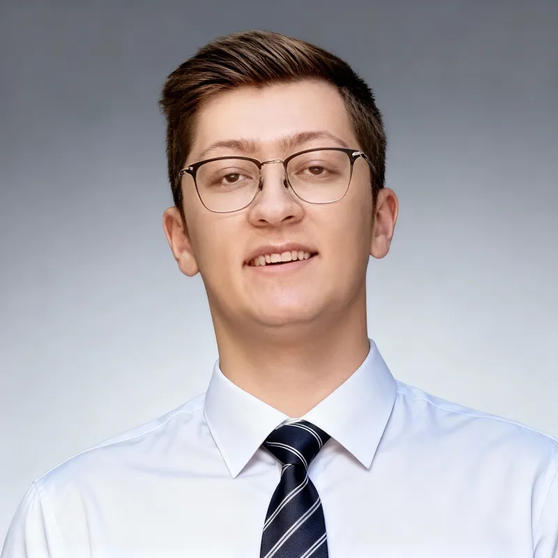 Portrait of Justin Arcese, Chief Technology Officer at GlassRiver AI